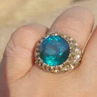 سرخ کبدی یمنی کهنه و رکاب دستساز فابریک|جواهرات|اهواز, کمپلو شمالی|دیوار