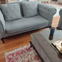 مبل راحتی  8 نفره با میز جلو مبلی