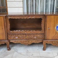 کنسول قدیمی میناکاری  با قدمت 50 ساله