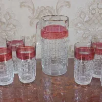 چای خوری  چایخوری سورمه ای چک و بلور فرانسه|ظروف سرو و پذیرایی|مشهد, هفت تیر (حافظ)|دیوار