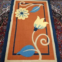 قالیچه کار کرده ولی سالم و تر تمیز
