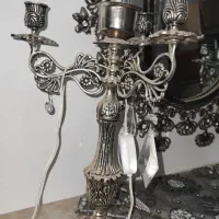 اینه کنسول برنزی بدون زدگی نگین سوارسکی صفحه مرمر|بوفه، ویترین، کنسول|پرند, فاز ۶|دیوار