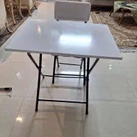 میز و صندلی تحریر تاشو و کم جا