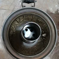 سماور ۸ لیتری قلم کاری شده اکبند|سماور، چایساز، قهوهساز|تبریز, |دیوار