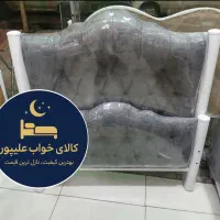 تختخواب تکنفره فلزی(طرح استار)|تخت و سرویس خواب|مشهد, طلاب|دیوار