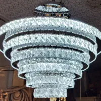 لوستر کریستالی ، اپلیکیشن دار|لوستر و چراغ آویز|کرمانشاه, |دیوار