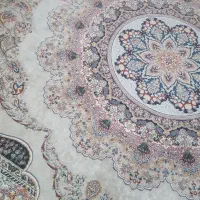 فرش 12 و 6 متری ست بسیار خوشرنگ با زمینه طوسی|فرش|تهران, جنتآباد مرکزی|دیوار