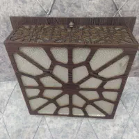 لوستر چوبی تزئینی زیبا