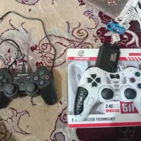 دسته بیسیم و کیبورد و موس و دسته ps3