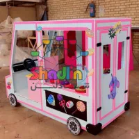 ماشین کاپ کیک چوبی کودک/تجهیزخانه بازی/شادلین