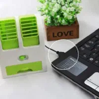 مینی کولر رومیزی اتصال USB مدل 2 پنجره