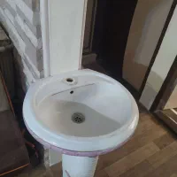 سنگ روشور با آینه|لوازم سرویس بهداشتی|بیرجند, |دیوار