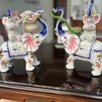 مجسمه فیل چینی(نماد مال و ثروت)