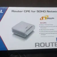 روتر (مودم)adsl معمولی با کابل و بدون wifi