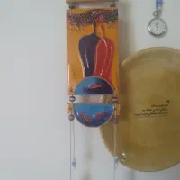 دیوارکوب سرامیکی  و جاشمعی فرفوژه