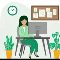 نیروی دور کار خانم