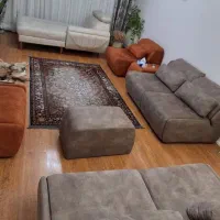 مبل راحتی شرکتی+مبل تخت خواب راحتی+جلومبلی