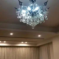 لوستر برنج ۸ شاخه درحد نو