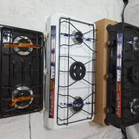 اجاق گاز صفحه لعابی دو،سه شعله رومیزی روکار