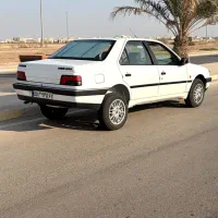 پژو405سفید|خودرو سواری و وانت|خرمشهر, |دیوار