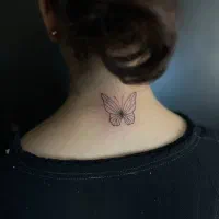 اجرای تتو با دستگاه و رنگ اورجینال