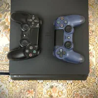 PS4 slim 1TB 2 controller|کنسول، بازی ویدئویی و آنلاین|کرج, گلشهر|دیوار