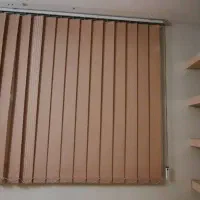 پرده دراپه ارتفاع ۶۸ و عرض ۵۸ به همراه میل پرده