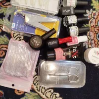 وسایل کاشت ناخن نو همه باهم ۳تومن