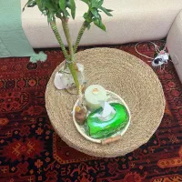 میز عسلی حصیری|مبلمان خانگی و میز عسلی|پرند, فاز ۵|دیوار