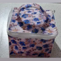 کیف ارایشی چمدانی، کتابی دست دوززیباشیک بادوام