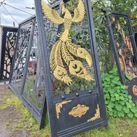 در و دروازه آهنی باغی ویلایی آپارتمان(درب فلزی)|مصالح و تجهیزات ساختمان|رودسر, |دیوار