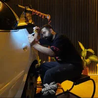 صافکاری نقاشی سرامیک احیای رنگ کاور لیسه گیری