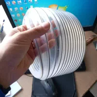 لولهPVCشفاف فلکسیبل خرطومی فلکسی تهویه منعطف مکنده