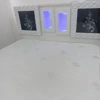 تخت دونفره چراغ دار