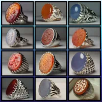 انگشتر‌های نقره رو پدر