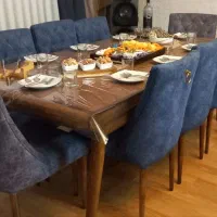 ست مبلمان ۸ نفره بهمراه میز ناهار خوری ۸ نفره|مبلمان خانگی و میز عسلی|مشهد, دانشگاه فردوسی|دیوار