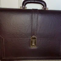 کیف اداری طرح چرم