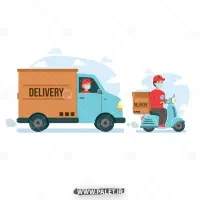 راننده برای توزیع مرسولات پستی