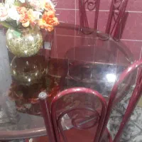 میز وصندلی غذاخوری ۴نفره فرفوژه(فلزی)|میز و صندلی غذاخوری|بندرعباس, |دیوار