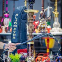 پک کامل قلیان چوبی