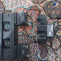 فن خنک کننده و پایه شارژر پی اس فور|کنسول، بازی ویدئویی و آنلاین|پارس‌آباد, |دیوار