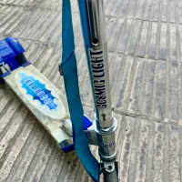 اسکوتر تمام استیل دارای کفی پخش نور شب