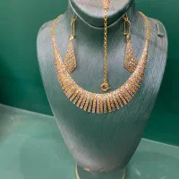 نیم ست و ست طلا با اجرت پایین