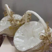 سبد بله برون و هدیه عروس به همراه جای حلقه