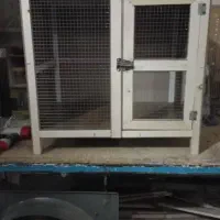 جفت کن گنجه قفس چوبی|لوازم جانبی حیوانات|مشکیندشت, |دیوار