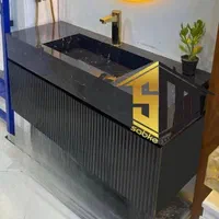 کابینت روشویی سرامیکی ۴۰×۹۰بامبو