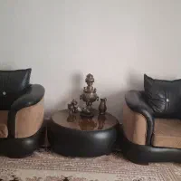 مبل راحتی ۵نفره بامیز وسط