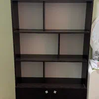 کتابخانه|کتابخانه، شلف، قفسه‌های دیواری|خرم‌آباد, |دیوار