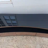 میز تلویزیون شیشه ام دی اف سالم