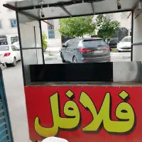 میز و صندلی.دکه فلافلی.منقل و میز فلزی|کافی‌شاپ و رستوران|شیراز, قدوسی غربی|دیوار